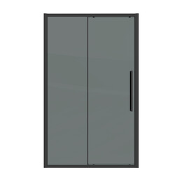 Душевая дверь Grossman  Cosmo 120 см 100.K33.02.120.21.10, чёрный/тонированное фото 