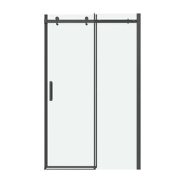 Душевая дверь Grossman  Classic 100 см 100.K33.04.100.42.00 (стекло 8 мм) оружейная сталь/прозрачное фото 