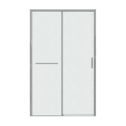 Душевая дверь Grossman  Style 130 см 100.K33.05.130.10.02, хром/шиншилла фото 