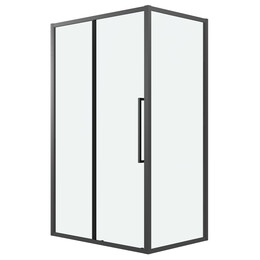 Душевое ограждение Grossman Cosmo 120х90 см 120.K33.02.1290.21.00, чёрный/прозрачное фото 