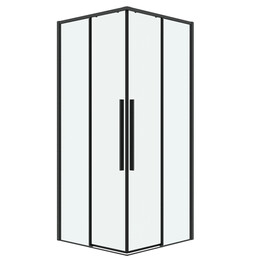 Душевое ограждение Grossman Galaxy 90х90 см 300.K33.01.9090.42.00, оружейная сталь/прозрачное фото 