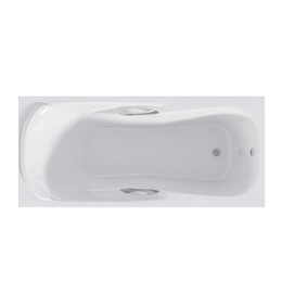 Ванна акриловая 1Marka Calypso 170x75 см с отверстиями для ручек фото 