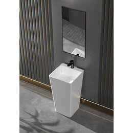 Раковина напольная Cezares 45 см CZR-LINER-450/820-LV-SS фото 