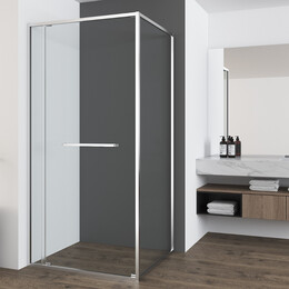 Душевое ограждение Vincea Tesi 120x90 см VSRW-7TS9012CL, хром/прозрачное фото 