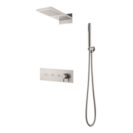 Душевая система для душа Boheme Fusion 130-NB, никель фото 