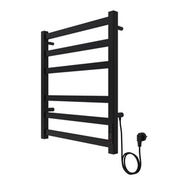 Полотенцесушитель электрический Azario Palermo П6 500x600 мм AZ83856B фото 