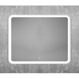 Зеркало Art&Max Genova 90 см AM-Gen-900-800-DS-F-White фото 