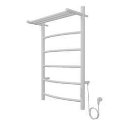 Полотенцесушитель электрический Azario Verona с полкой П6 500x800 мм AZ04858PW фото 