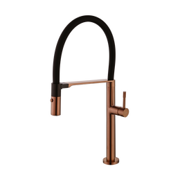 Смеситель для кухни Boheme Kitchen 114-CB, брашированная медь фото 
