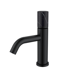 Смеситель для раковины Boheme Stick 121-B-MR-B, чёрный фото 