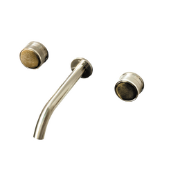 Смеситель для раковины настенный Boheme Prestige 152-2-NB-PR, никель фото 