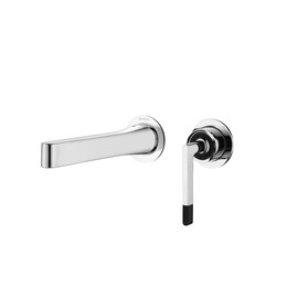 Смеситель для раковины настенный Boheme Duo 165-CR (со скрытой частью) фото 