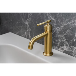 Смеситель для раковины Boheme Eterna 171-MG, золото матовое фото 