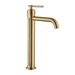 Смеситель для раковины высокий Boheme Eterna 172-BR, бронза фото 