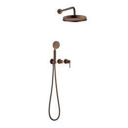 Душевая система для душа Boheme Eterna 174-BRB (со скрытой частью) бронза брашированная фото 
