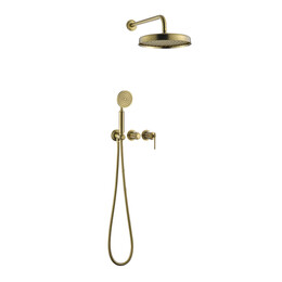 Душевая система для душа Boheme Eterna 174-MG (со скрытой частью) золото матовое фото 