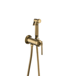 Набор для гигиенического душа Boheme Eterna 177-BR (со скрытой частью) бронза фото 