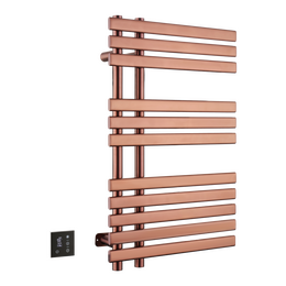 Полотенцесушитель электрический Boheme Venturo П11 80x800 мм 723-BRB, брашированная бронза фото 
