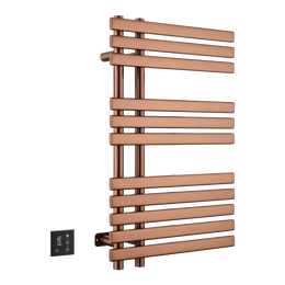 Полотенцесушитель электрический Boheme Venturo П11 80x800 мм 723-CB, брашированная медь фото 