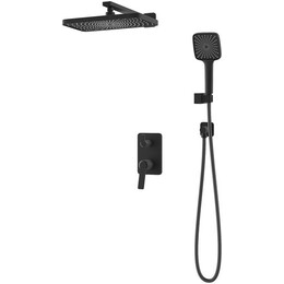 Душевая система для душа Iddis Parker PARBL02i67, чёрный матовый фото 