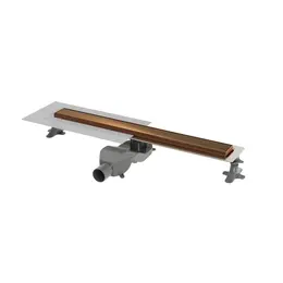 Трап Boheme Premium Linear 80 см 982-80-BRB, бронза брашированная (под плитку) фото 