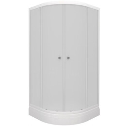 Душевое ограждение Triton Вельвет 80x80 см Щ0000064624, белый/матовое фото 