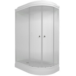 Душевая кабина Тритон Коралл 120x80 см L Щ0000068945, белый/матовое фото 