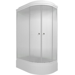 Душевая кабина Тритон Коралл 120x80 см L Щ0000068947, белый/узор фото 