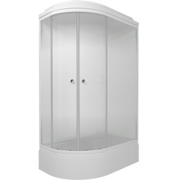Душевая кабина Тритон Коралл 120x80 см R Щ0000068948, белый/матовое фото 