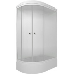 Душевая кабина Тритон Коралл 120x80 см R Щ0000068948, белый/матовое фото 