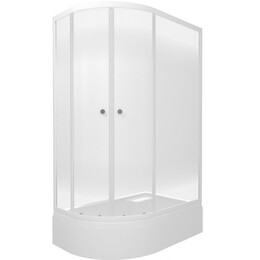 Душевое ограждение Triton Коралл 120x80 см R Щ0000068952, белый/узор фото 