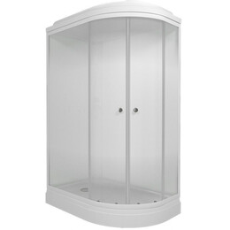 Душевая кабина Тритон Коралл 120x80 см L Щ0000068945, белый/матовое фото 