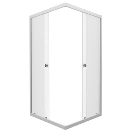 Душевое ограждение Triton Вельвет 90x90 см Щ0000063060, белый/матовое фото 