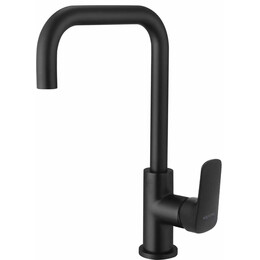 Смеситель для кухни Aquatek Вега AQ1081MB, чёрный матовый, Цвет производителя: чёрный матовый фото 
