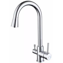Смеситель для кухни Aquatek Вега AQ1085CR, Цвет производителя: хром фото 