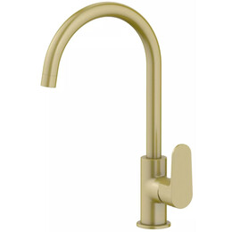 Смеситель для кухни Aquatek Оберон AQ1282BG, золото шлифованное, Цвет производителя: золото шлифованное фото 