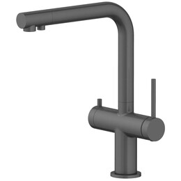 Смеситель для кухни Aquatek Европа AQ1385BGM, оружейная сталь, Цвет производителя: оружейная сталь фото 