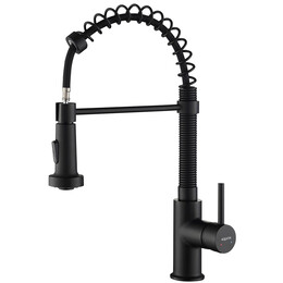 Смеситель для кухни Aquatek Европа AQ1387MB, чёрный матовый, Цвет производителя: чёрный матовый фото 