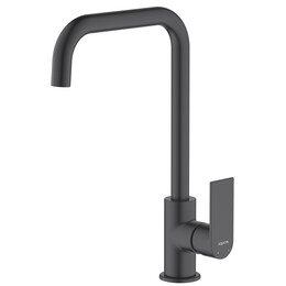 Смеситель для кухни Aquatek Лира AQ1480MB, чёрный матовый, Цвет производителя: чёрный матовый фото 