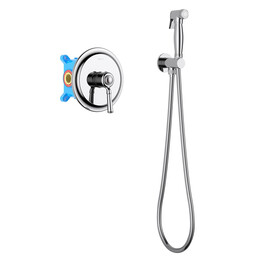 Набор для гигиенического душа Aquatek Классик AQ1519CR (со скрытой частью) фото 