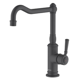 Смеситель для кухни Aquatek Классик AQ1580MB, чёрный матовый, Цвет производителя: чёрный матовый фото 