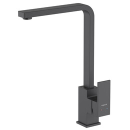 Смеситель для кухни Aquatek Либра AQ1680MB, чёрный матовый, Цвет производителя: чёрный матовый фото 