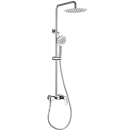 Душевая стойка Aquatek Вега AQ2060CR, Цвет производителя: хром фото 