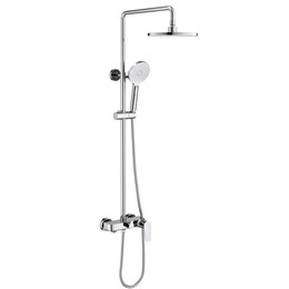 Душевая стойка Aquatek Бетта AQ2140CR, Цвет производителя: хром фото 