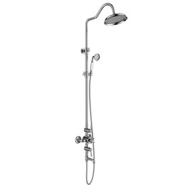 Душевая стойка с термостатом Aquatek Классик AQ2543CR, Цвет производителя: хром фото 