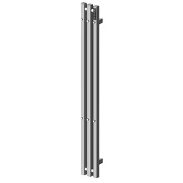 Полотенцесушитель электрический Wonzon & Woghand Kassel П3 130x1200 мм WW-AL73312-BN, брашированный никель, Цвет производителя: никель брашированный фото 