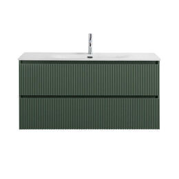 Тумба подвесная с раковиной BelBagno 120 см UNO-1200-2C-SO-VO (раковина CZR-8073-120) еловый матовый фото 