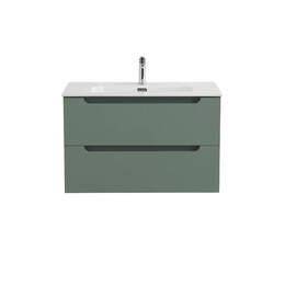 Тумба подвесная с раковиной-столешницей BelBagno 80 см ETNA-800-2C-SO-VO (раковина BB800ETL) еловый матовый фото 