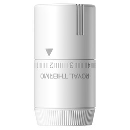 Термоголовка жидкостная Royal Thermo Design М30х1,5 RATHDN13015WH, белый фото 