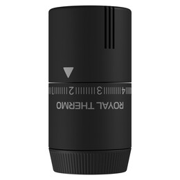 Термоголовка жидкостная Royal Thermo Design М30х1,5 RATHDN13015BS, чёрный фото 